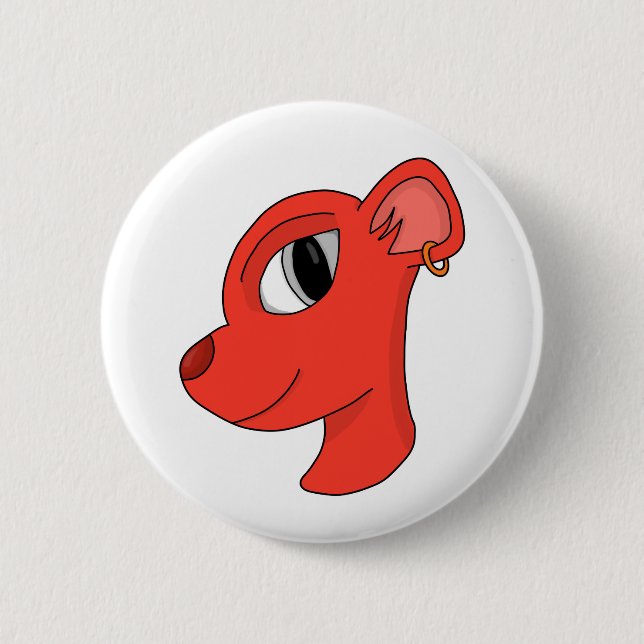 Stilftiger Ohrring Button (Vorderseite)