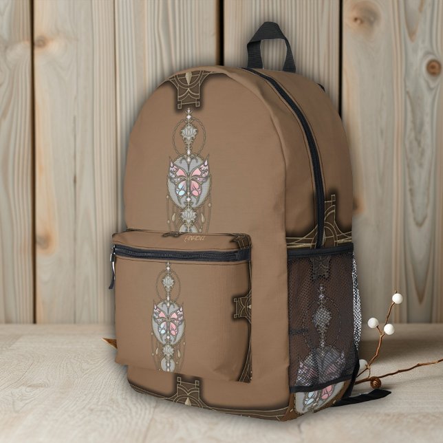 Stilftiger Schmetterling Bedruckter Rucksack (Von Creator hochgeladen)