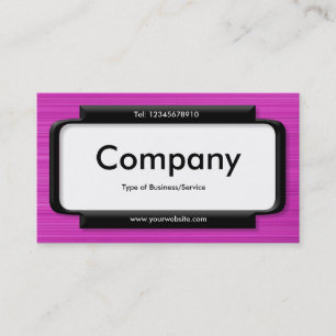 Stilftiges Panel - bürstete Magenta Textur Visitenkarte