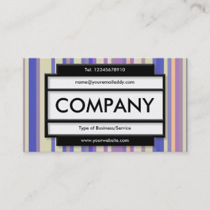 Stilftiges Panel II - Streifen 08 Visitenkarte