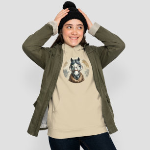 Stilftiges Pferd mit Brille - Vintages Kunstmuseum Hoodie