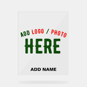 STILISCH MODERNE ZOLLBARE, KLAR ÜBERPRÜFTE MARKEN ACRYLSCHILD