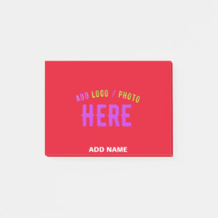 STILISCH MODERNE ZOLLBARE, ROT VERIFIED MARKIERT POST-IT KLEBEZETTEL