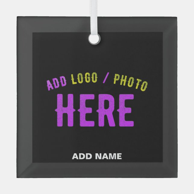 STILISCH MODERNE ZOLLBARE, SCHWARZE KONTROLLE ORNAMENT AUS GLAS (Vorderseite)