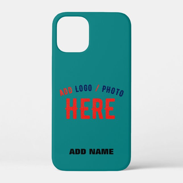 STILISCH MODERNES CUSTOM AQUAMARIN GREEN ÜBERPRÜFT Case-Mate iPhone HÜLLE (Rückseite)