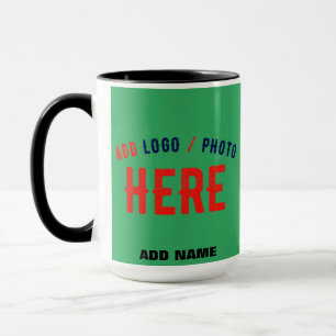 STILISCH MODERNES CUSTOM EMERALD GRÜNVERIFISCHTE M TASSE
