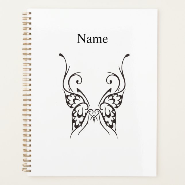 Stilisierte Butterfly Tattoo Thunder_Cove Planer (Vorderseite)