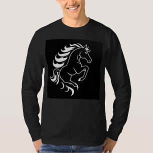 Stilisierte Darstellung eines Pferdes T-Shirt