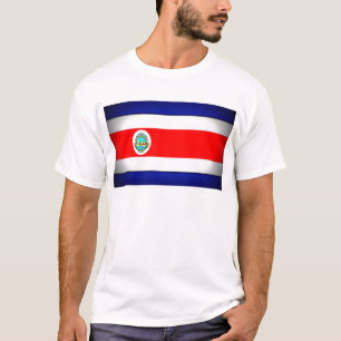 Stilisierte Fahne Costa Rica T-Shirt
