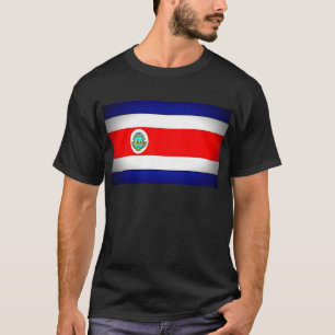 Stilisierte Fahne Costa Rica T-Shirt