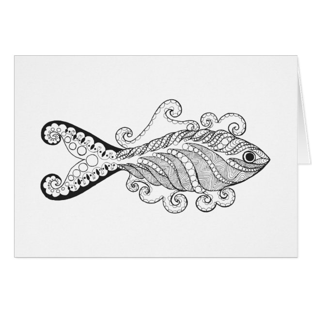 Stilisierte Fische (Vorderseite (Horizontal))