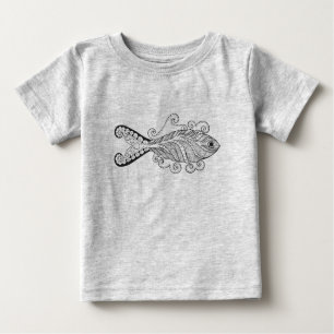 Stilisierte Fische Baby T-shirt