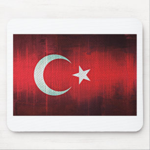 Stilisierte Flagge der Türkei Mousepad
