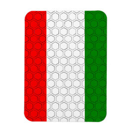 Stilisierte Flagge Ungarns Magnet