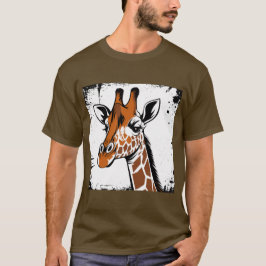 Stilisierte Giraffe T-Shirt