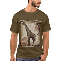Stilisierte Giraffe