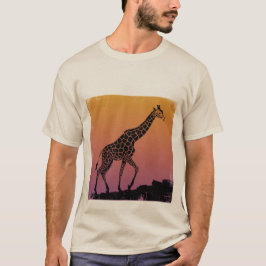 Stilisierte Giraffe T-Shirt
