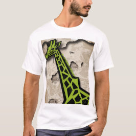 Stilisierte Giraffe T-Shirt