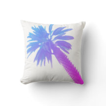 Stilisierte Palmen Pastel Green Tropical