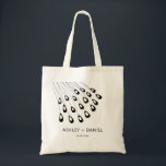 stilisierte Pfauenfeathers Wedding Welcome Bag, Tragetasche<br><div class="desc">Modern. Minimal. Diese Kollektion verwendet stilisierte Pfauenfedern,  um einen eleganten Look für Ihren besonderen Tag zu schaffen.</div>