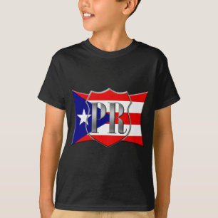 Stilisierte puerto-ricanische Flagge T-Shirt