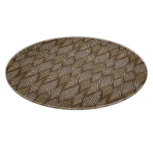 Stilisierte Schlangenhaut Schneidebrett