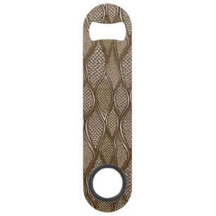 Stilisierte Schlangenhaut Speedflaschenöffner