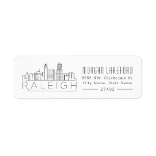 Stilisierte Skyline   Raleighs