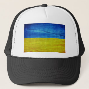 Stilisierte Ukraine-Flagge Truckerkappe