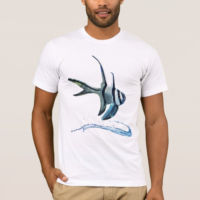 Stilisierter Banggaii Cardinalfish T-Shirt (Vorderseite)