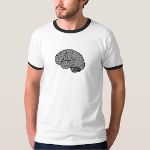 Stilisierter Brain Men-T - Shirt