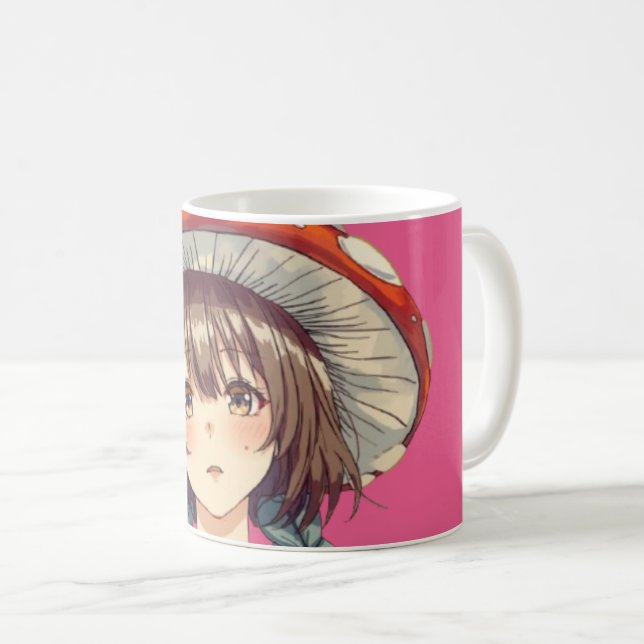 Stilisierter Charakter Anime Fantasy Geschenk Kaffeetasse (VorderseiteRechts)