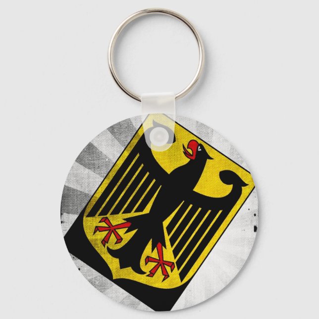 Stilisierter deutscher COA Schlüsselanhänger (Vorderseite)