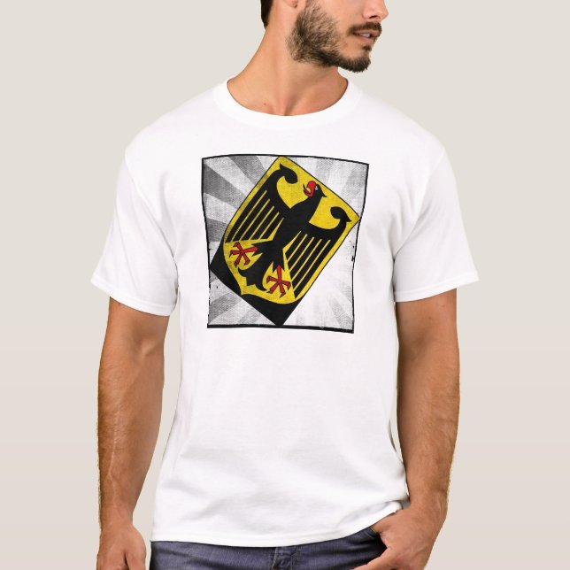 Stilisierter deutscher COA T-Shirt (Vorderseite)