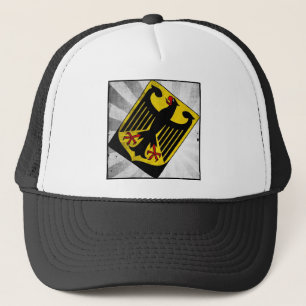 Stilisierter deutscher COA Truckerkappe