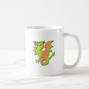 Stilisierter Drache Tasse