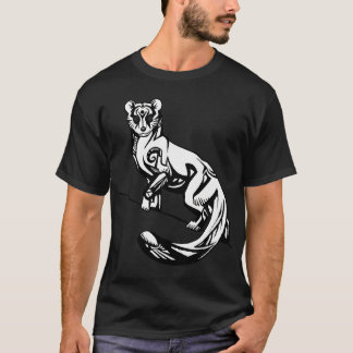 stilisierter Fischermarder T-Shirt