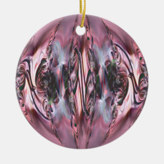 Stilisierter Flitter Keramik Ornament