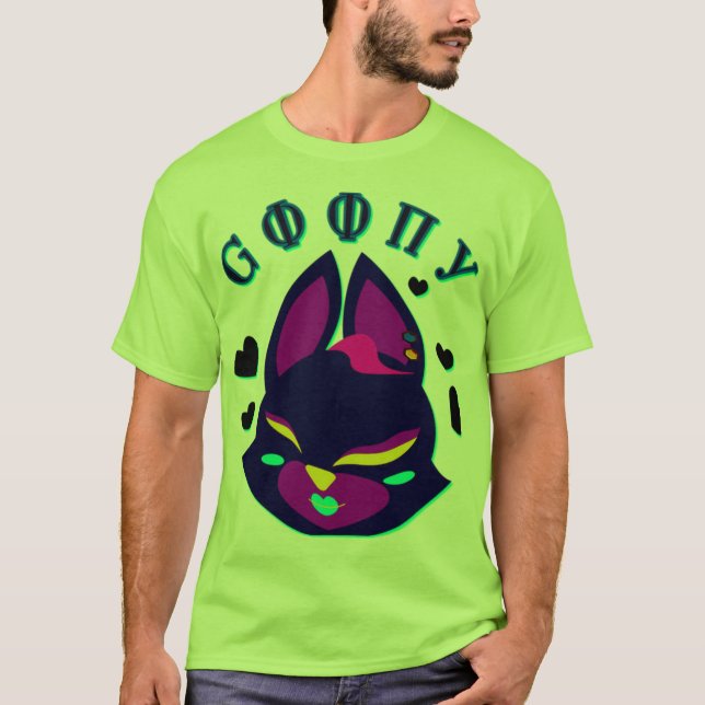 stilisierter Fuchs-Katze-Hybrid  T-Shirt (Vorderseite)
