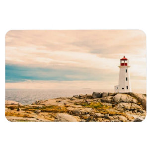 stilisierter Leuchtturm Nova Scotia Magnet