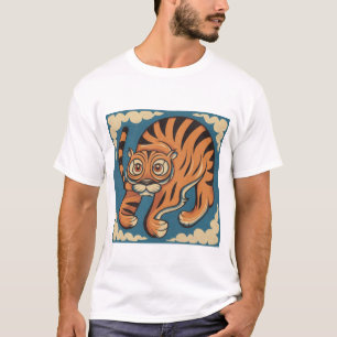 Stilisierter T - Shirt von Wildtieren