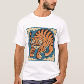 Stilisierter T - Shirt von Wildtieren
