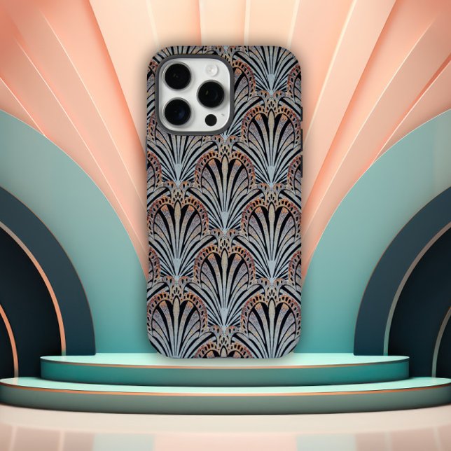 Stilisiertes Art Deco Ventilator Design Case-Mate iPhone Hülle (Von Creator hochgeladen)