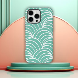Stilisiertes Art Deco Ventilator Design iPhone 16 Pro Max Hülle