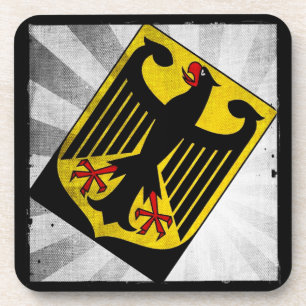 Stilisiertes Deutschland-Wappen Untersetzer