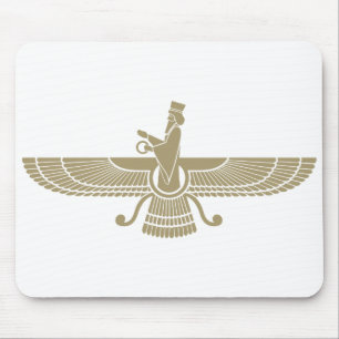 Stilisiertes Faravahar Mousepad
