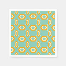 Stilisiertes geometrisches Muster in einem fetten 