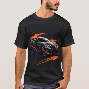 Stilisiertes Sportauto T-Shirt