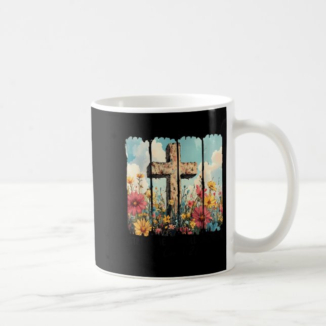 Still A Mess Still Chosen Funny Christian Jesus Fa Kaffeetasse (Rechts)