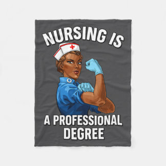 Still A Nurse Still Professional Nurse Pride Nurse Fleecedecke